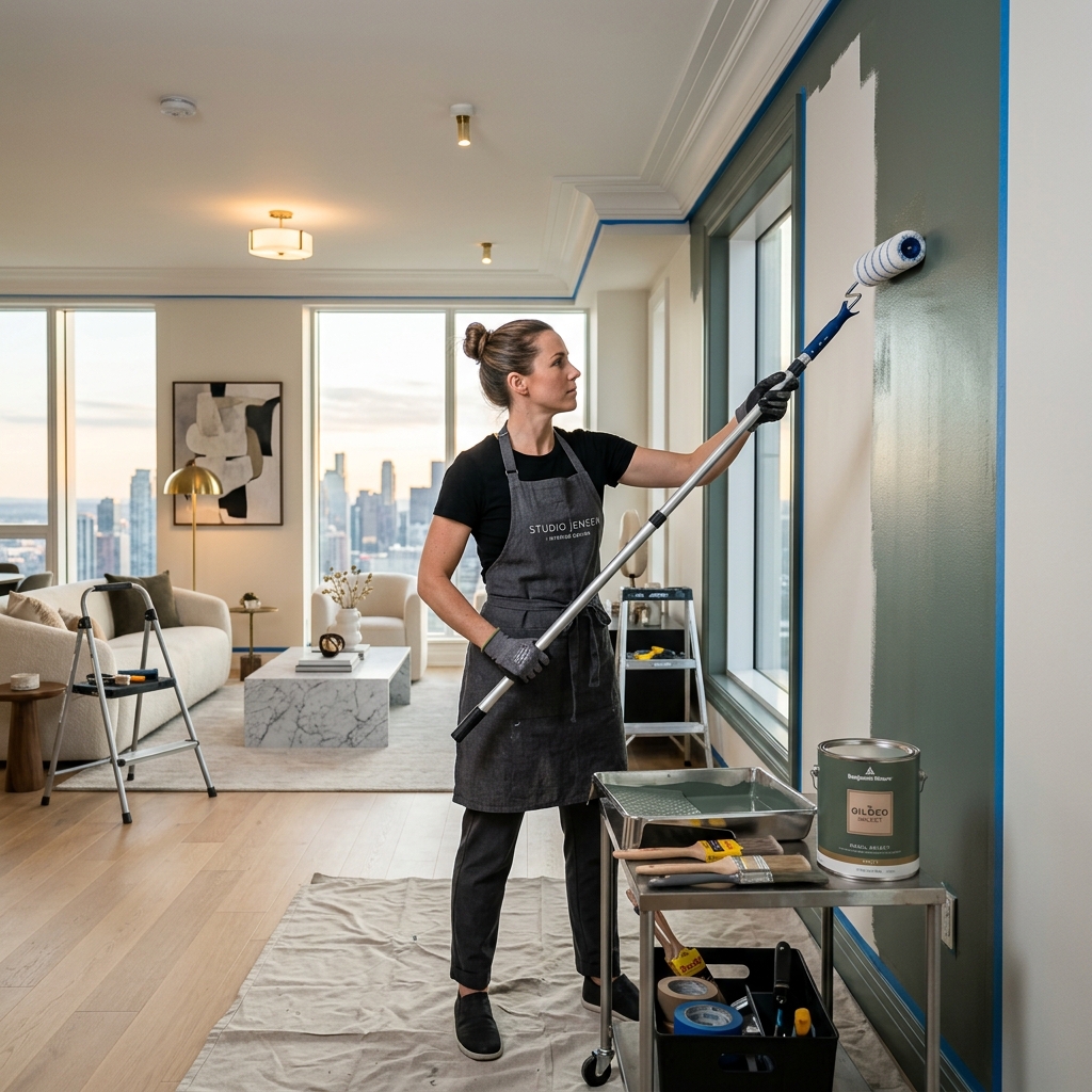 Pintura de ambiente residencial